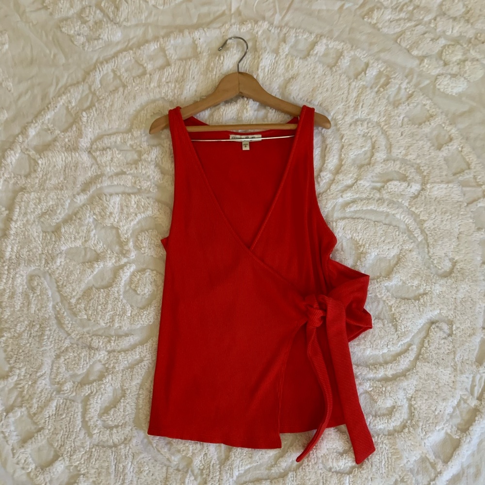 EXPRESS Woman Red crossbody Shirt